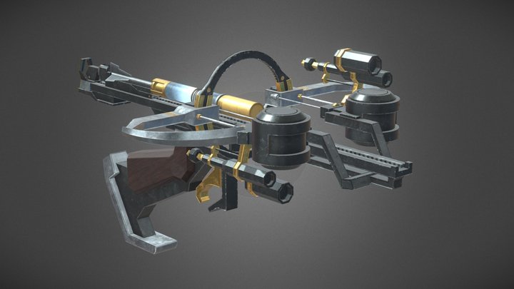 Dishonored - Corvo Attano's Crossbow 3D Model