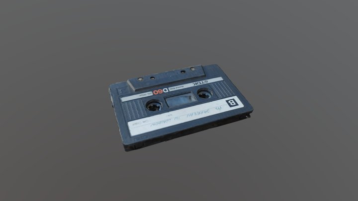 Cassette 3D Model