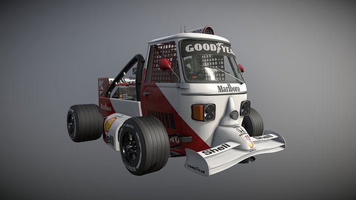 Formula TUK-TUK 3D Model