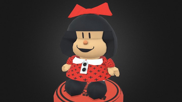 Mafalda 3D Model