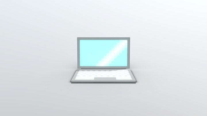 Ноутбук 3D Model
