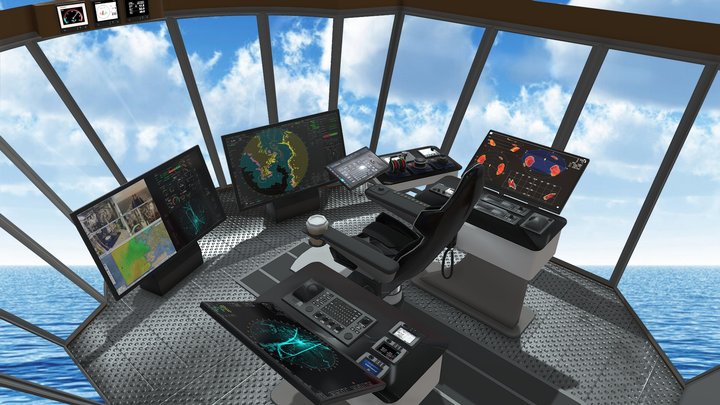 SmartBridge NXT for smaller vessels 3D Model
