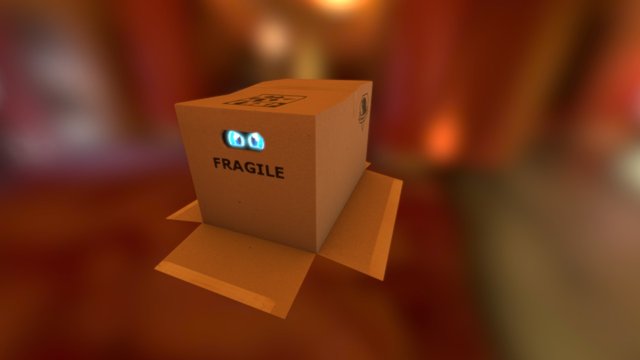 Solid Cat Snake BOX 3D Model