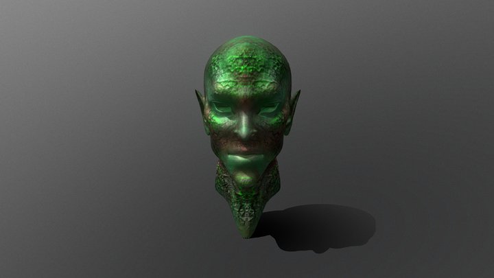 G Head 3D Model