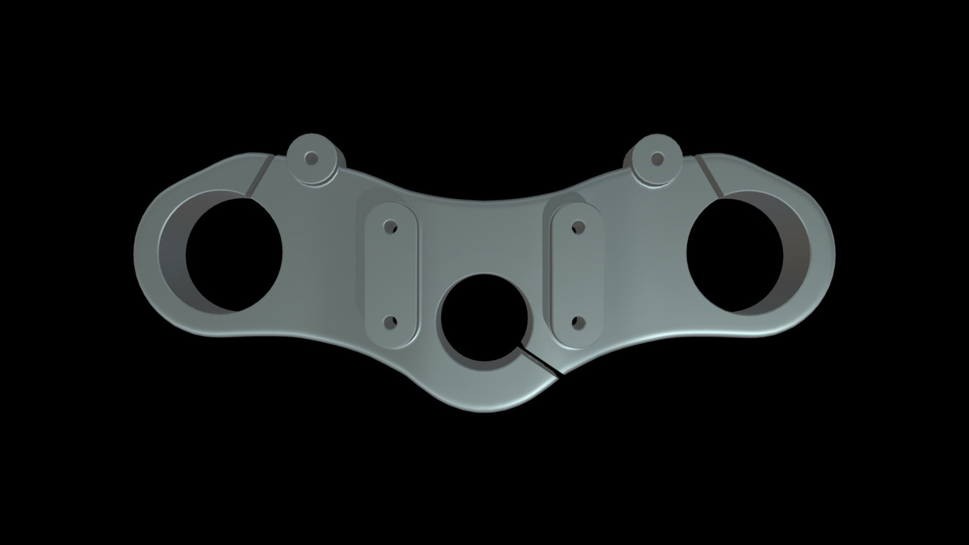 Triple Clamp Ducati Monster S4R - 3D model by davidlikesbikes [ddcd8b4 ...