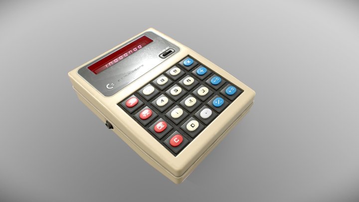 calculator commodore 3D Model