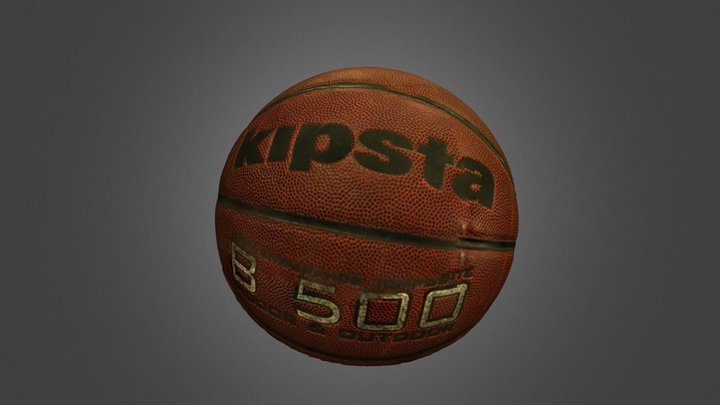 Basket ball #3DST10 3D Model