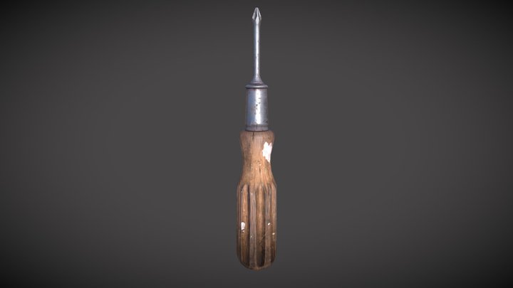 Screwdriver 3D Model