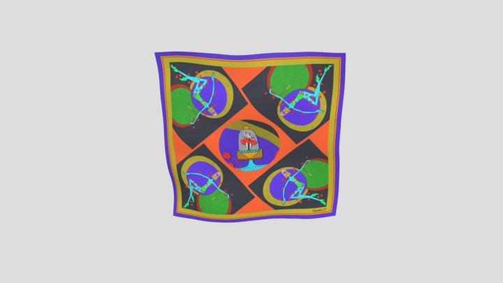 Scarf_music 3D Model
