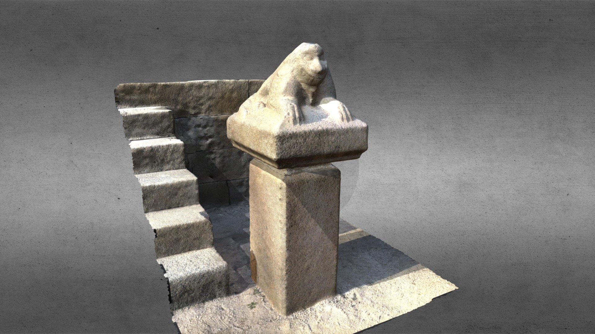 Haetae Statue - Gyeongbokgung Palace Korea - Buy Royalty Free 3D model ...