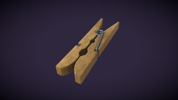 Hairpin 3D Model
