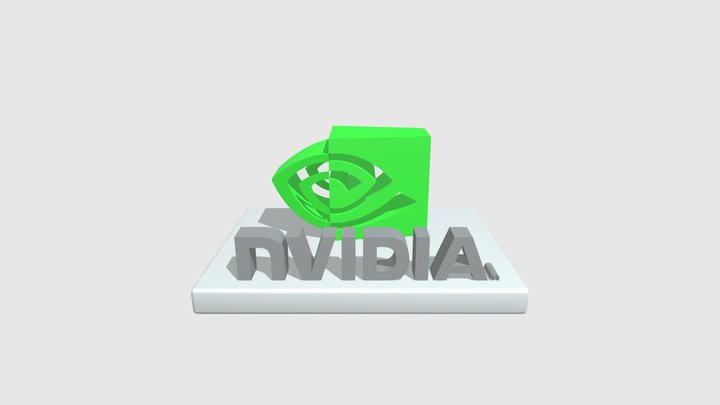 Logo Nvidia 3D Model