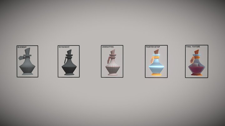 Stage Breakdown 3D Model