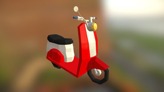 Scooter 3D Model