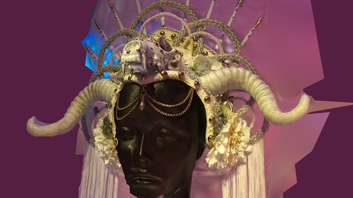 Medusa Head Dress 3D Model