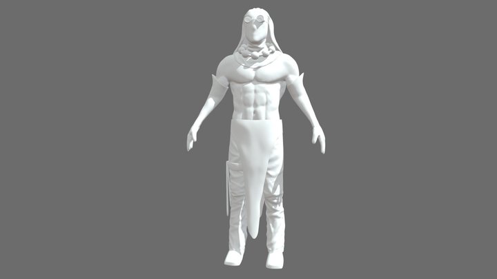 Base Character 3D Model