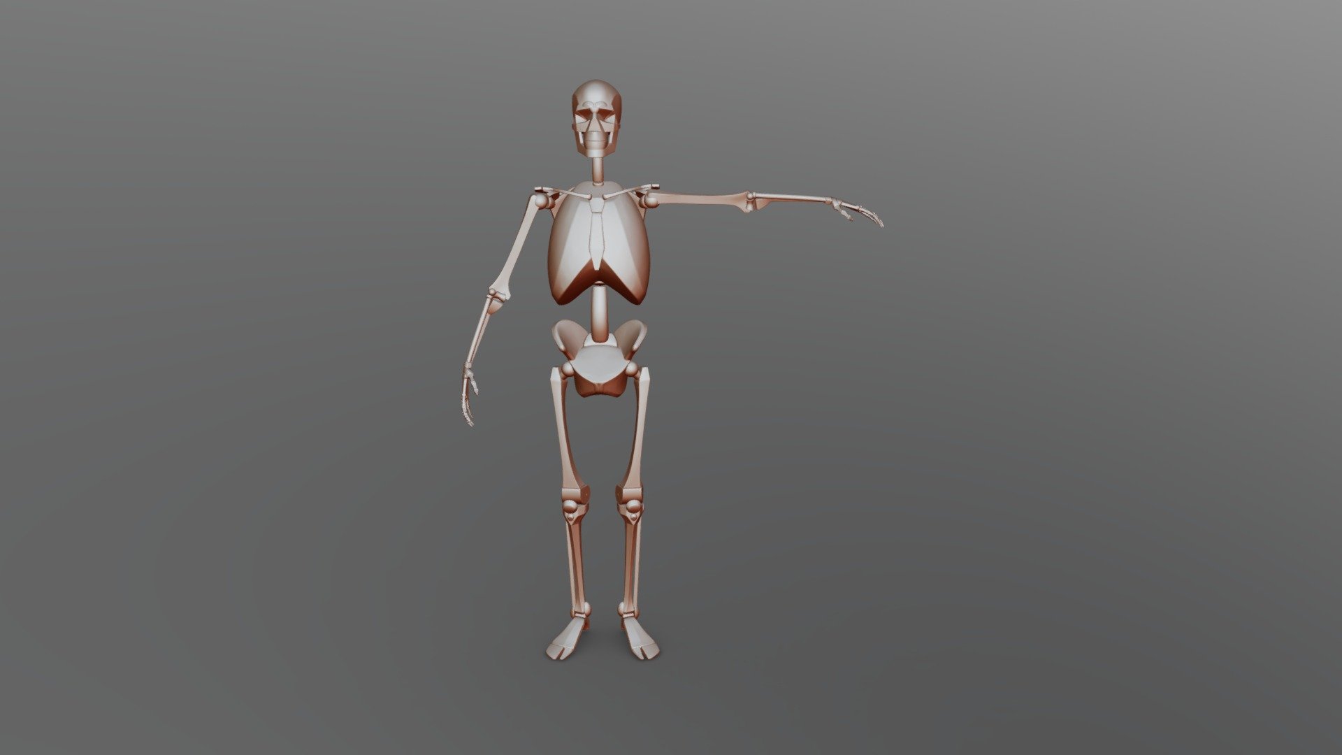 Skeleton Blockout