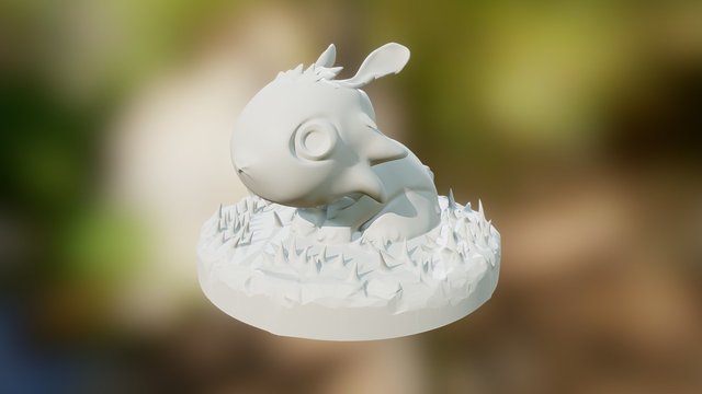 Bunny figurine 3D Model