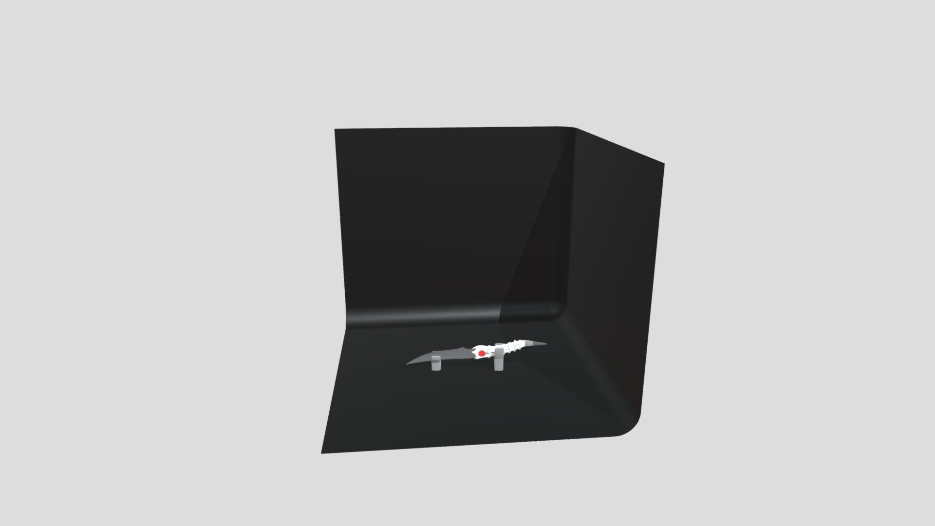 Valaryan steel knife of Arya Stark from GOT — Sketchfab embed 3D viewer