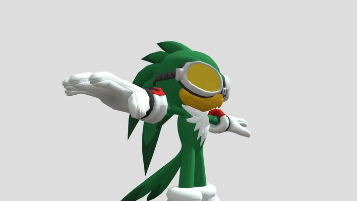 Jet - Sonic Free Riders 3D Model