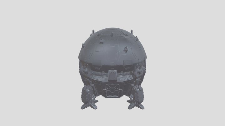 Monitor Mk. 2 3D Model
