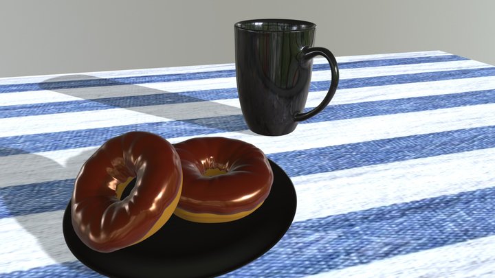 Donuts! 3D Model
