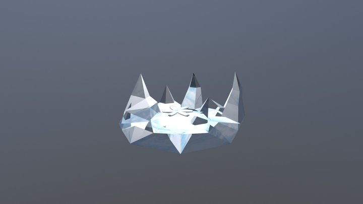 Ice Trap For Game 3D Model