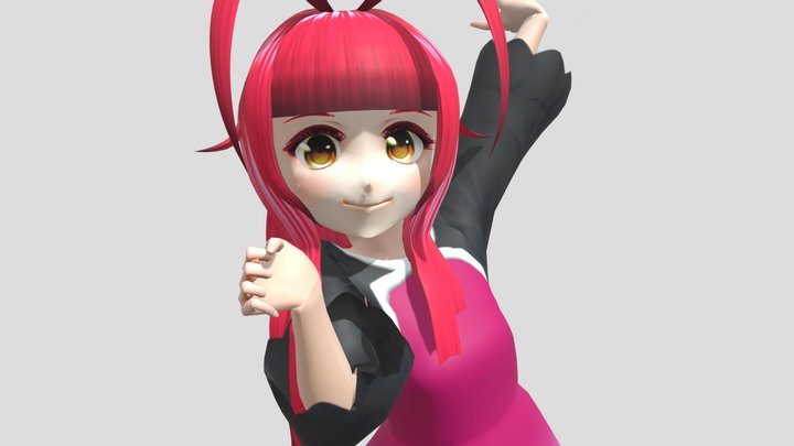 Yuna Rose 3D Model