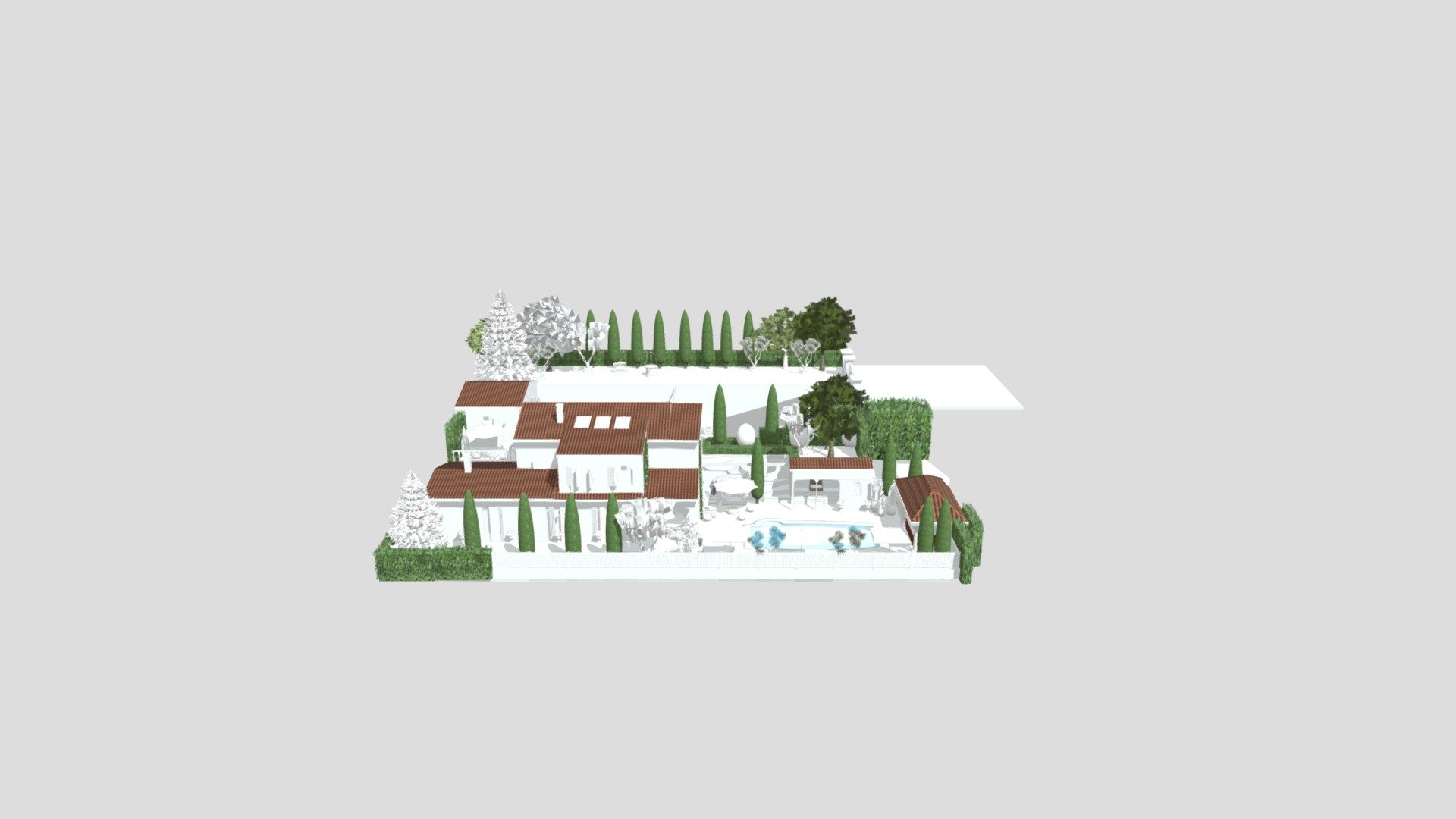 Provencal farmhouse - Download Free 3D model by Home Design 3D ...