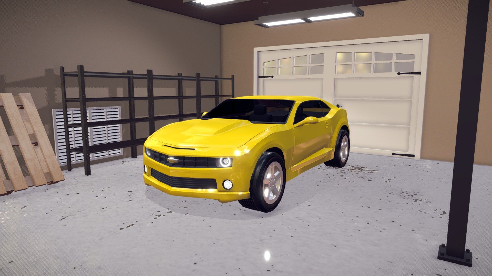 Chevrolet Camaro - My First 3D Model - Download Free 3D model by ????  ???????? (@cody_anderson) [dddbe16]