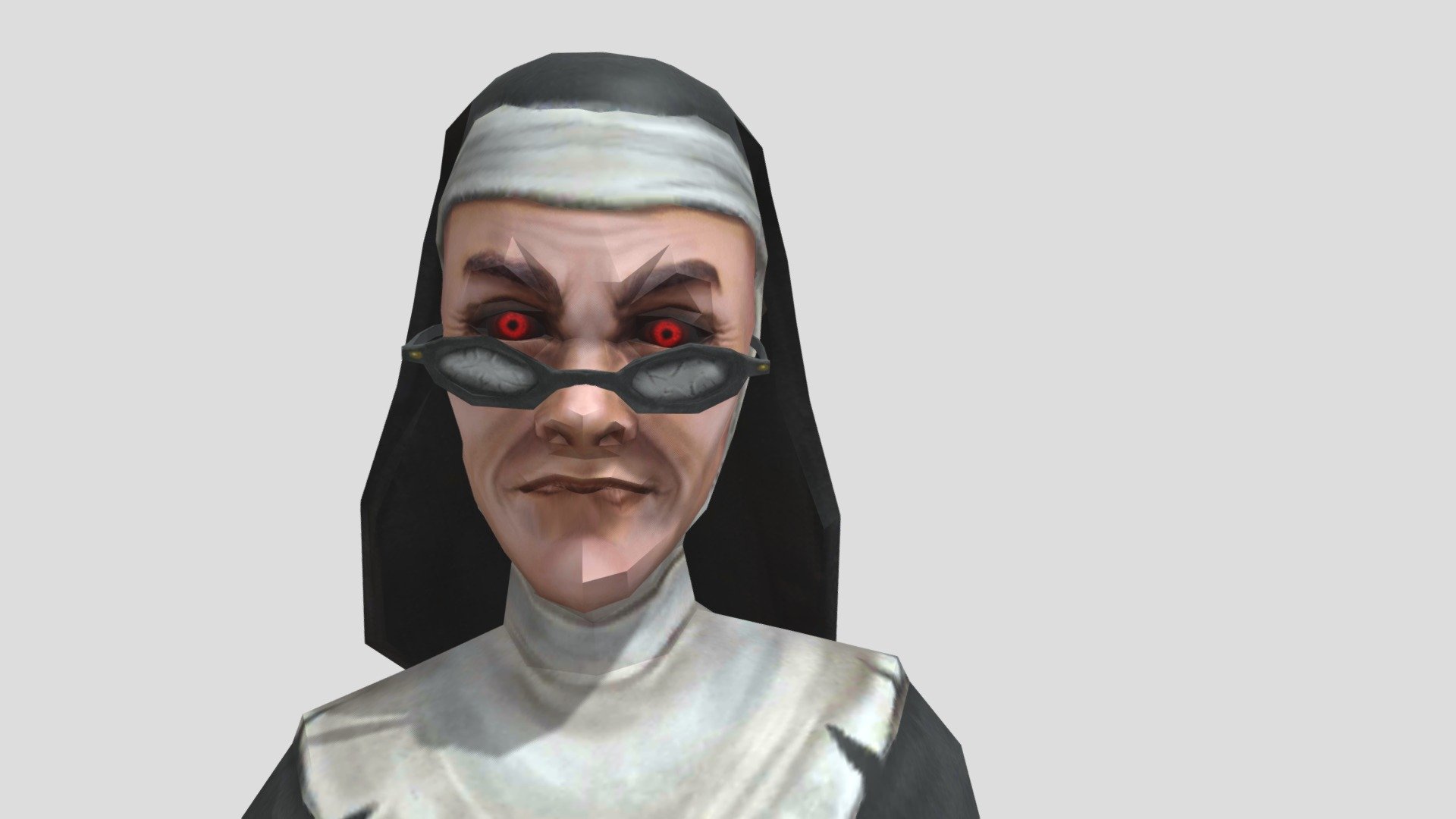 evil nun idle Download Free 3D model by cool guy (engantogs