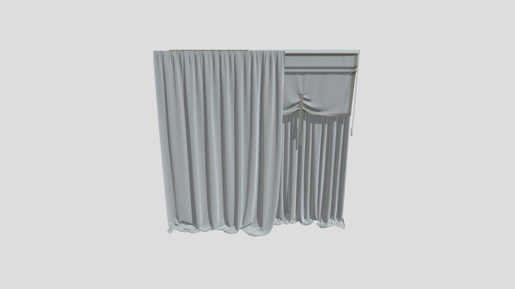 Mi Silk And Cotton Curtain Set