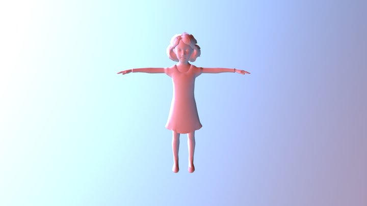 Clementine (Episode 2 Capless) 3D Model