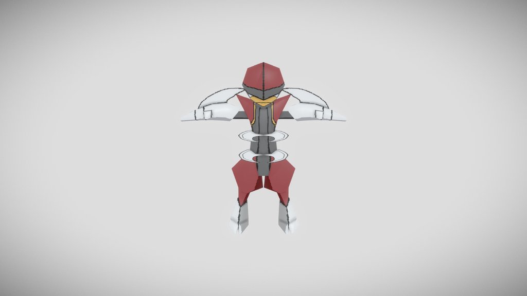 Pokemon Bisharp LowPoly
