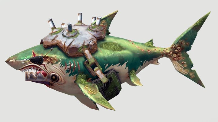 HSW Veteran Great White – Free 3D Model STL