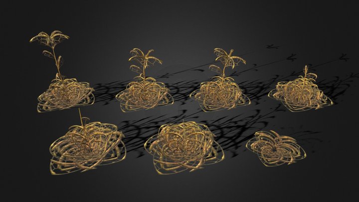 Swamp Mesh Plant – Kostenloses 3D-Modell STL