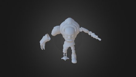 Sci Fi character 3D Model