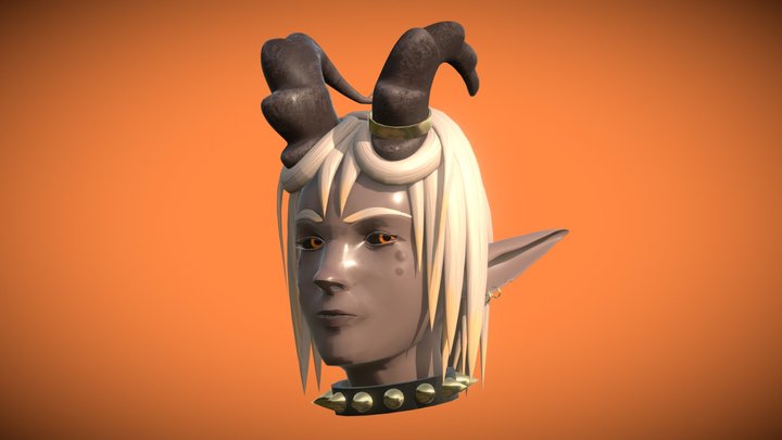 Face #5 Helari 3D Model