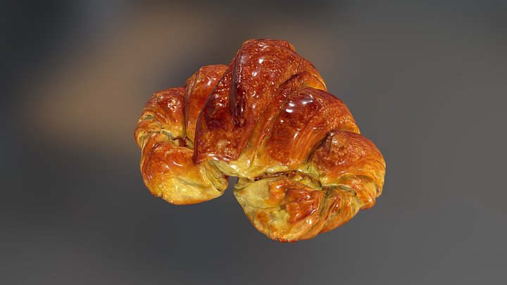 [SCAN] Croissant 3D Model