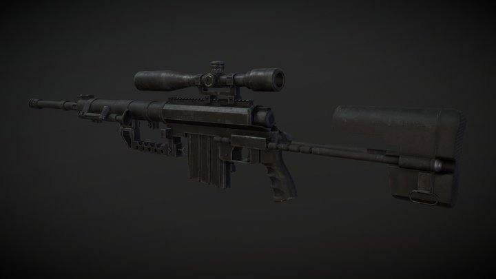 Cheytac M200 Intervention 3D Model