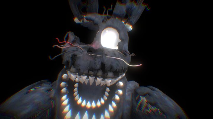 Nightmare Bonnie | FNAF AR 3D Model