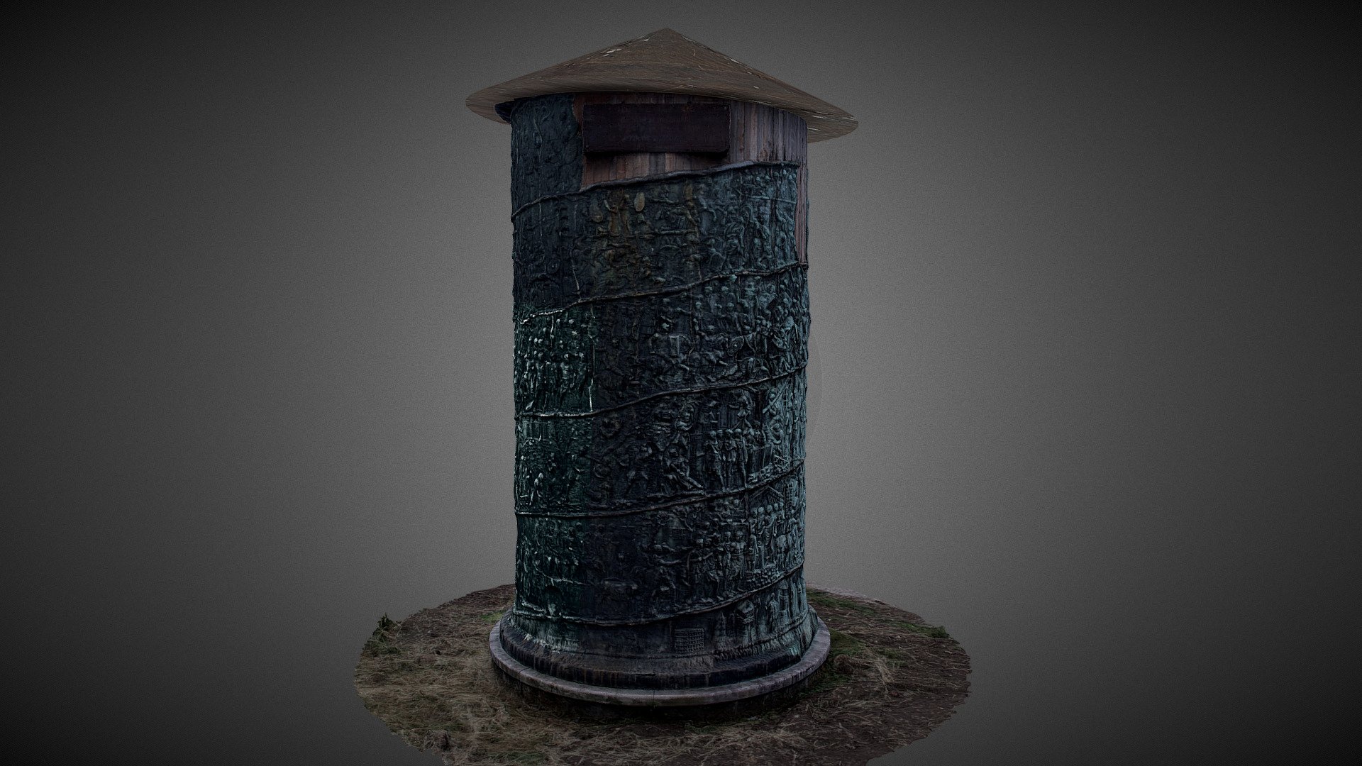 Colonne De Marbre De Saint Germain En Laye