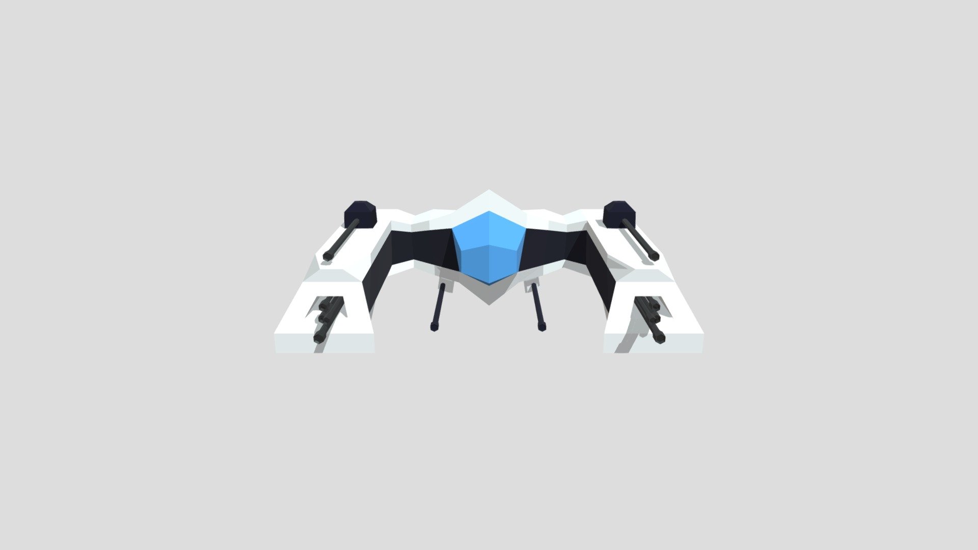 Low-Poly Spaceship