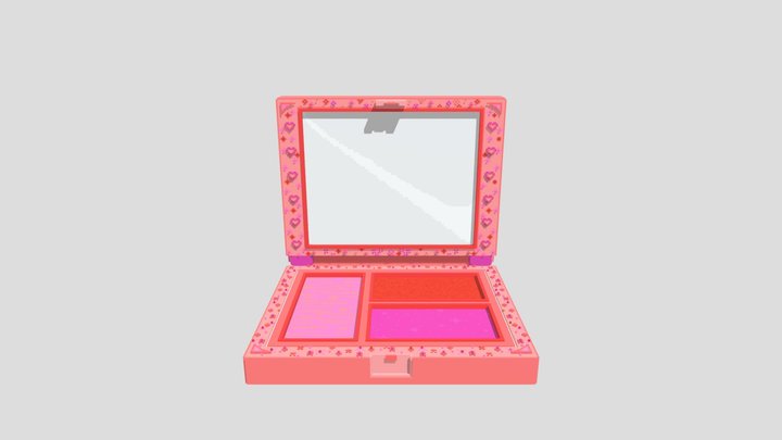 Lovely Face Palette 3D Model