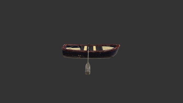 Old Boat 3D Model