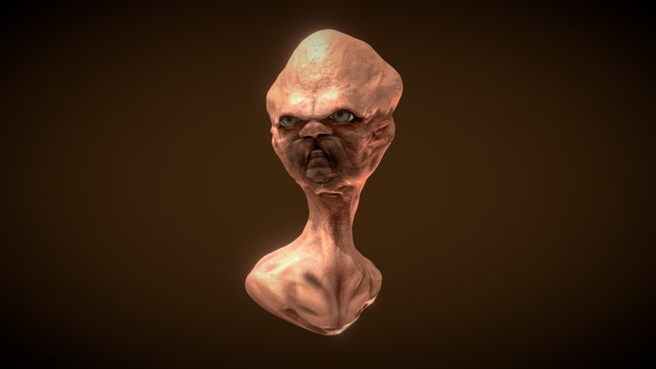 Bilu, the brazillian alien 3D Model