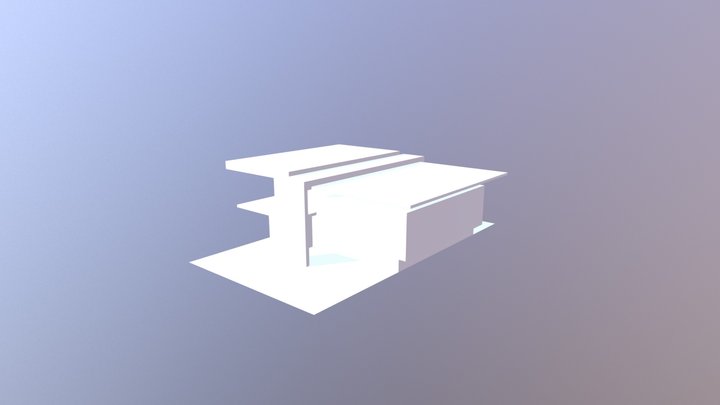 modern house 3D Model