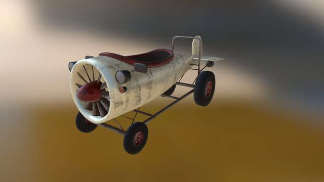 Aerokart 3D Model