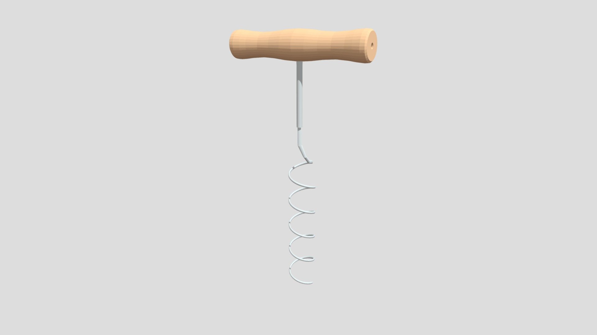 Corkscrew from Poly by Google