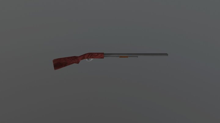 Shotgun 3D Model
